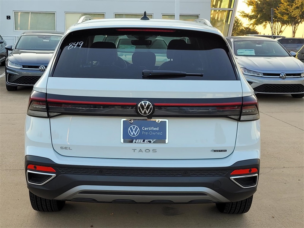 used 2025 Volkswagen Taos car, priced at $33,686