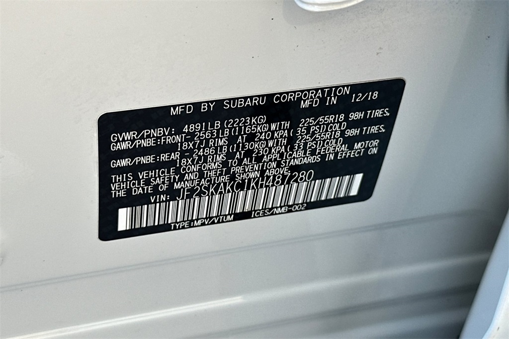 used 2019 Subaru Forester car, priced at $19,980