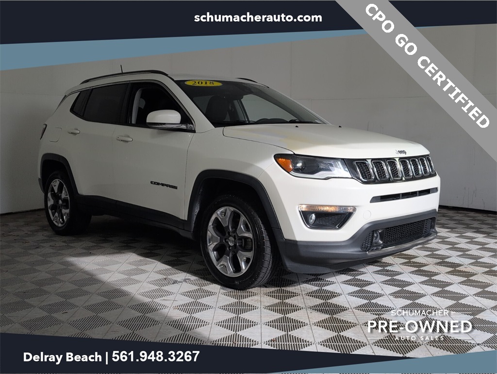 used 2018 Jeep Compass car, priced at $12,408