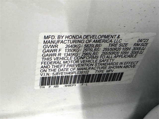used 2023 Acura MDX car, priced at $43,319