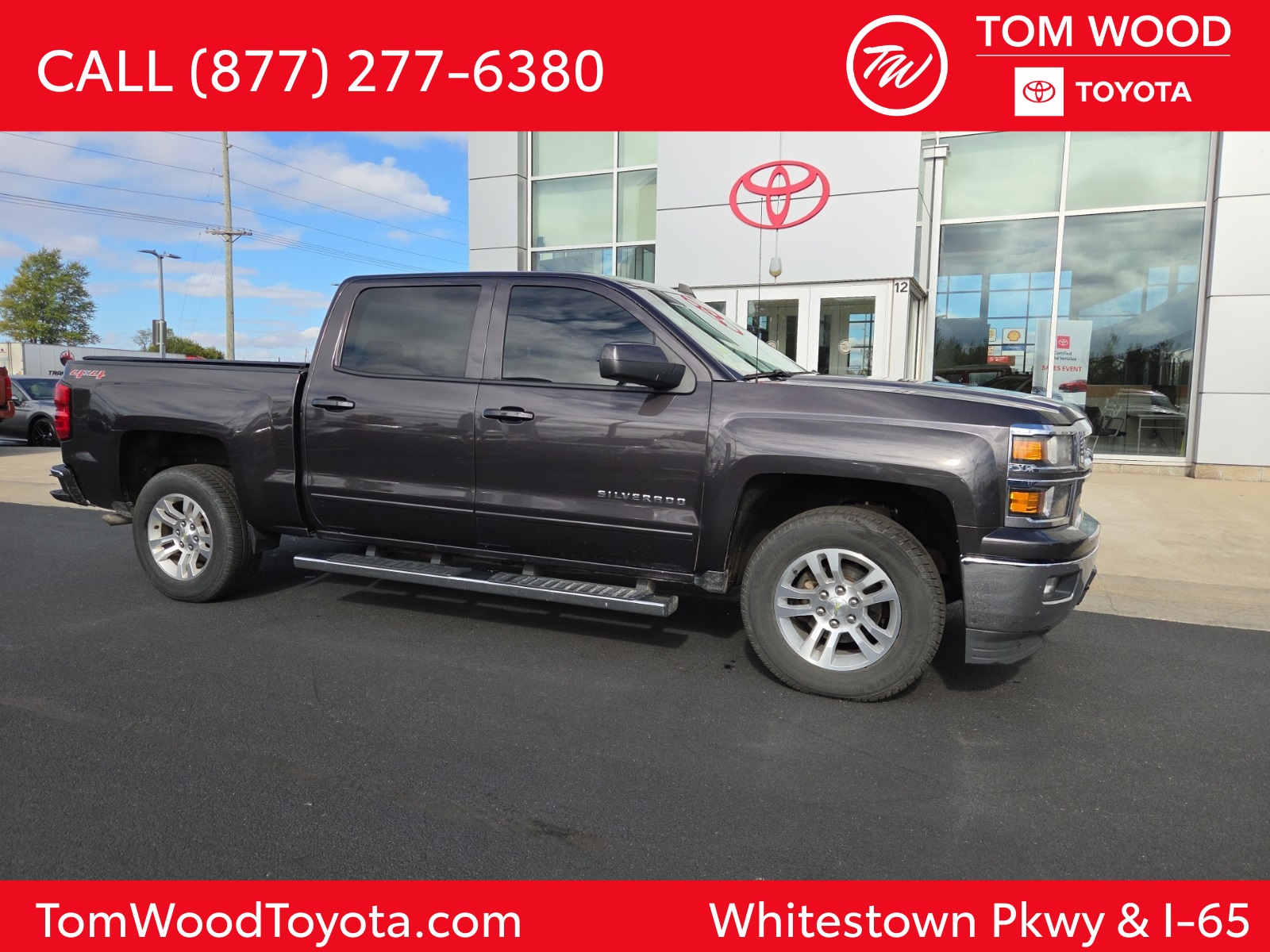 used 2015 Chevrolet Silverado 1500 car, priced at $14,253