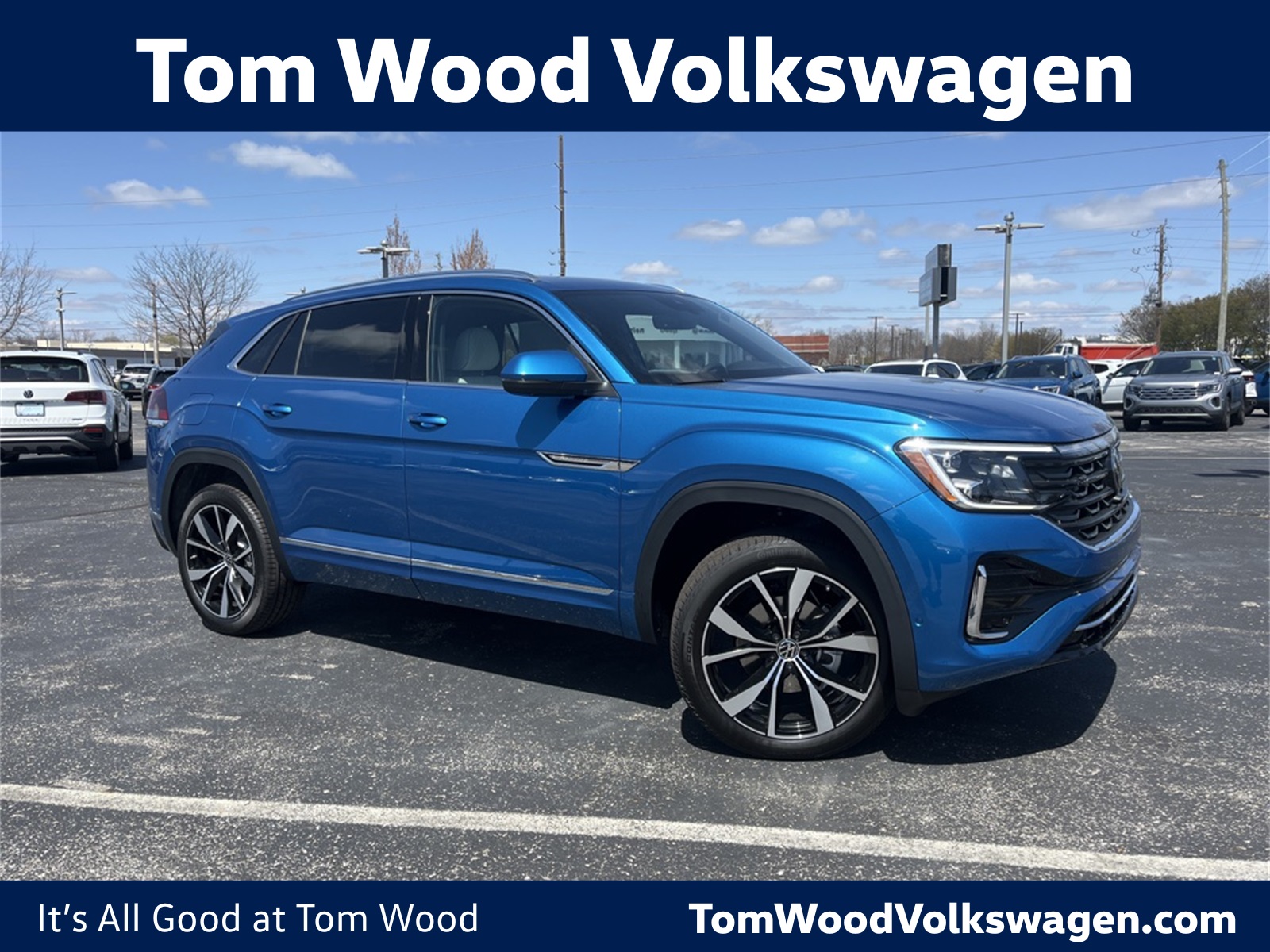 new 2025 Volkswagen Atlas Cross Sport car, priced at $49,692