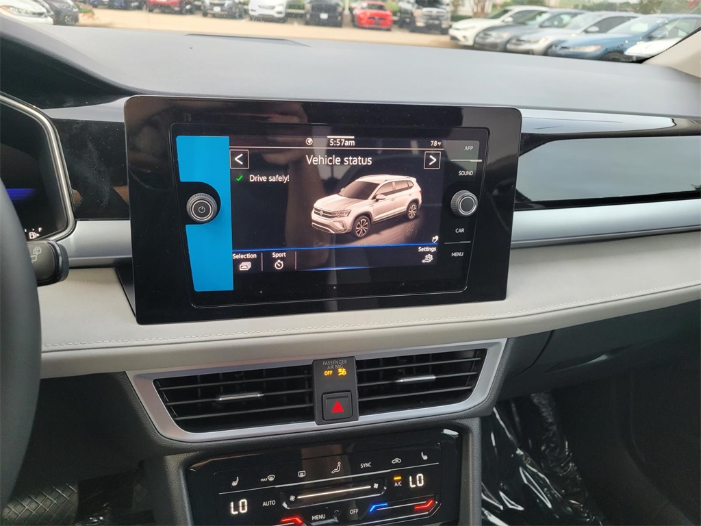 new 2025 Volkswagen Taos car, priced at $29,291