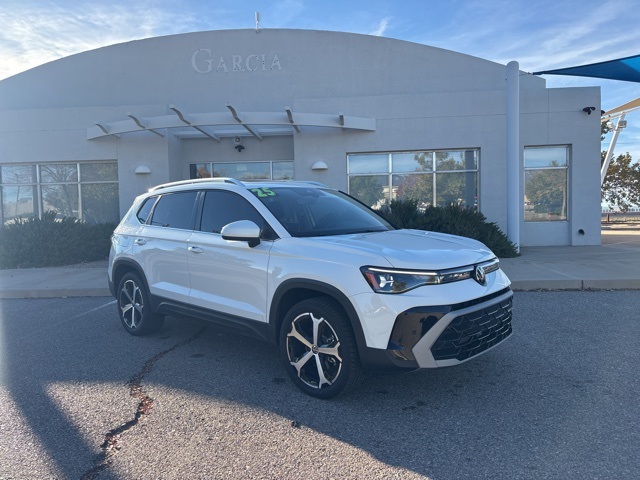 used 2025 Volkswagen Taos car, priced at $28,959