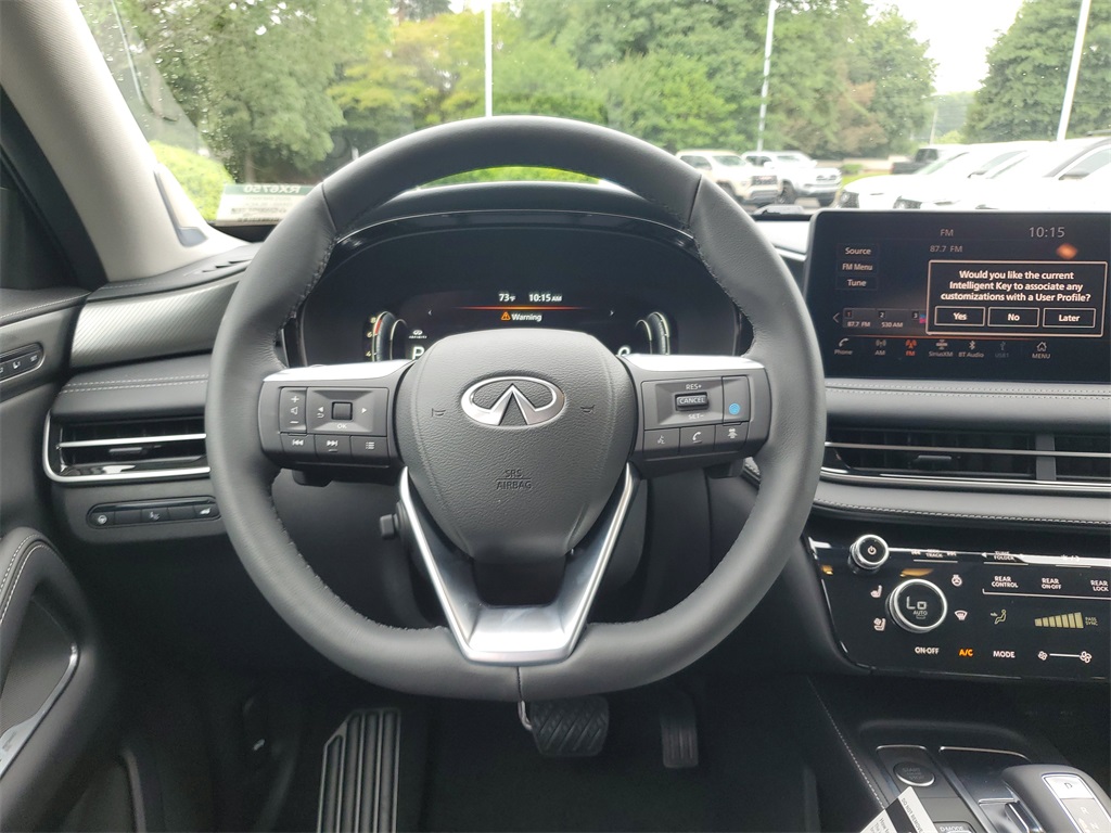new 2025 INFINITI QX60 car, priced at $54,580