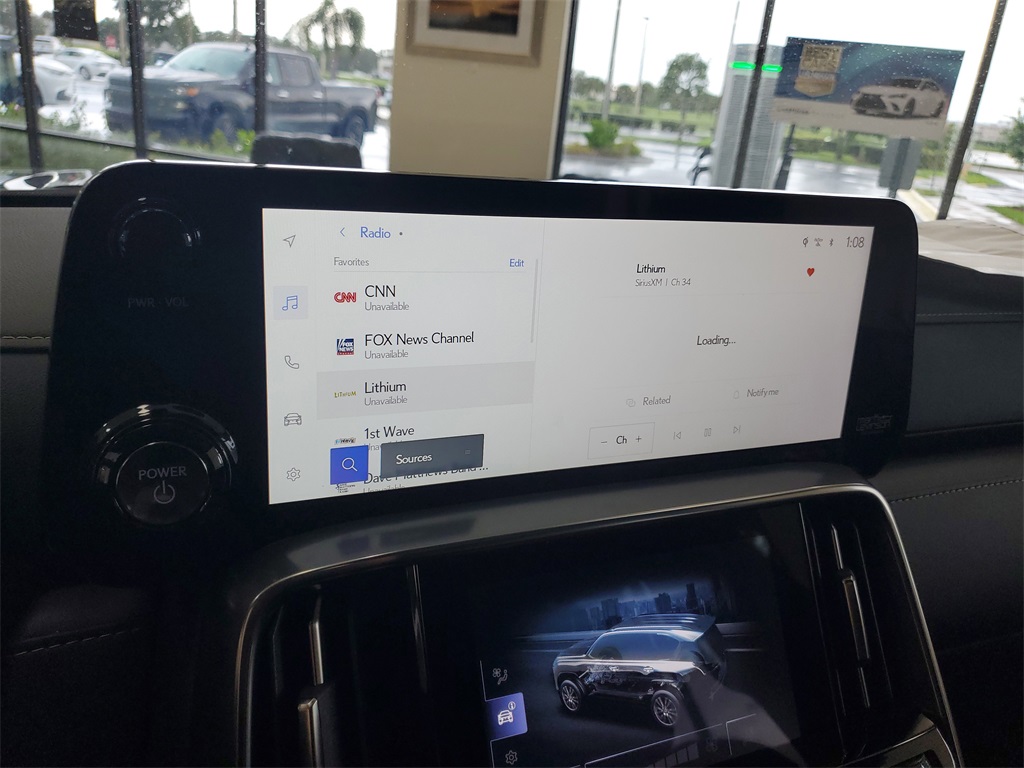 new 2025 Lexus LX car, priced at $118,309