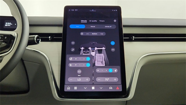 new 2025 Volvo EX90 car, priced at $91,820