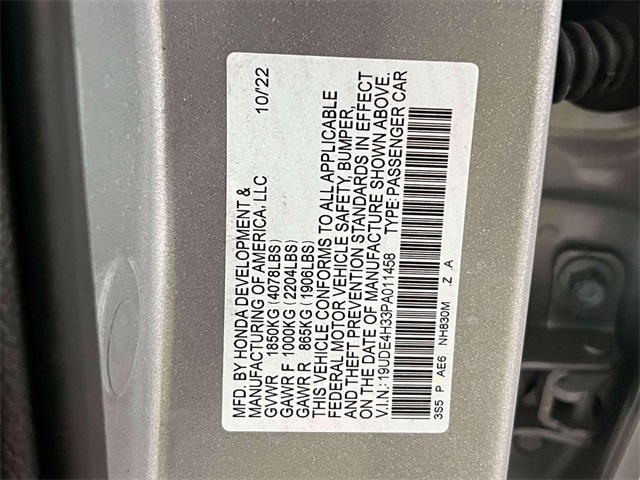 used 2023 Acura Integra car, priced at $25,167