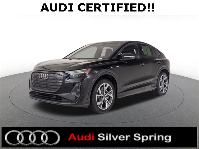 used 2024 Audi Q4 e-tron car, priced at $43,281