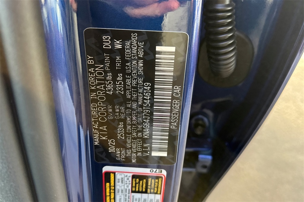 new 2026 Kia K5 car, priced at $29,785