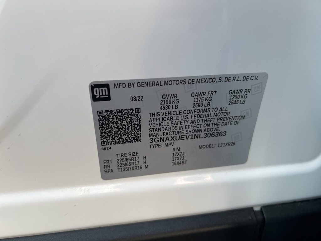 used 2022 Chevrolet Equinox car, priced at $23,400