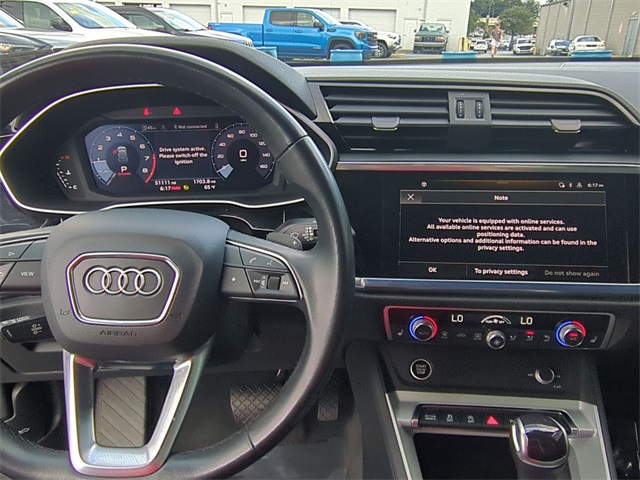 used 2023 Audi Q3 car, priced at $24,911