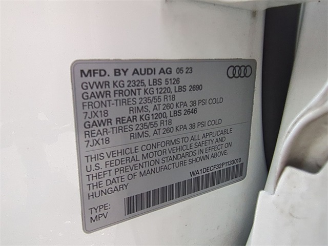 used 2023 Audi Q3 car, priced at $24,911