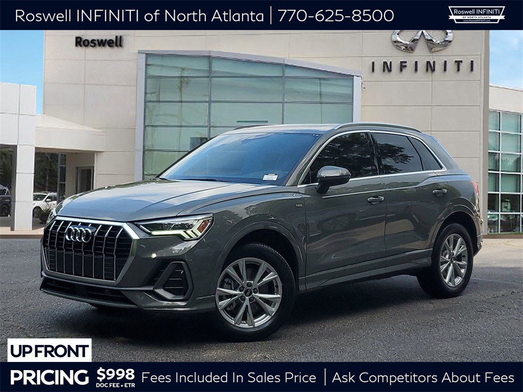 used 2022 Audi Q3 car, priced at $24,250