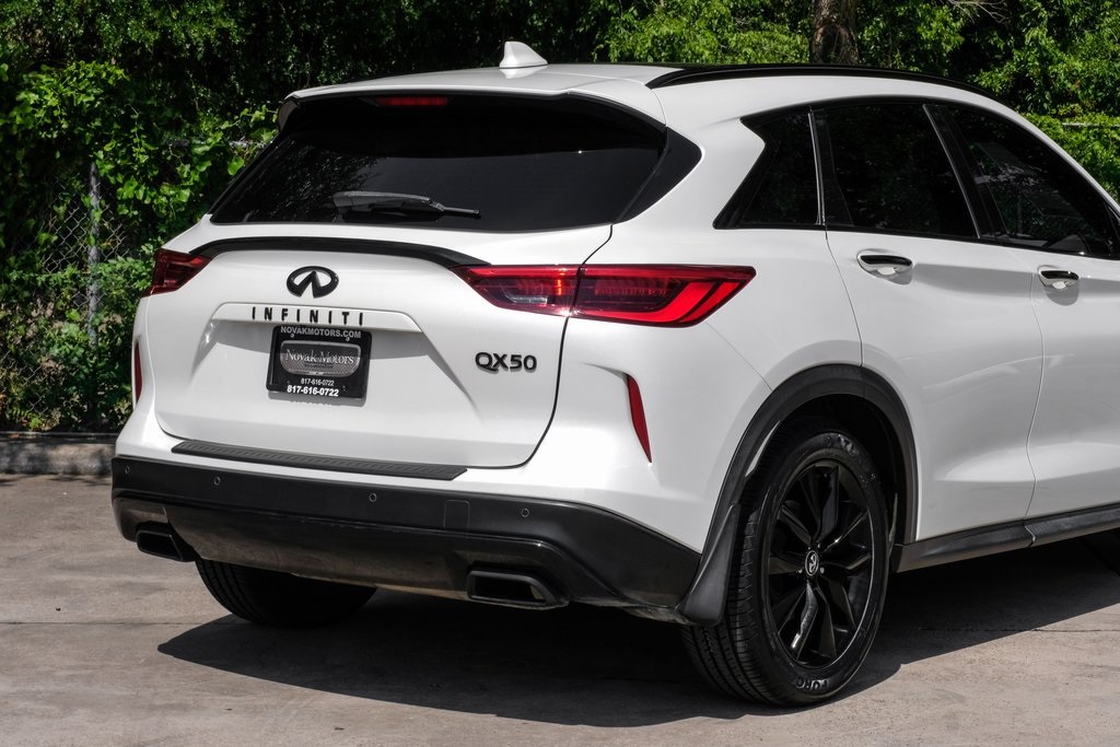 used 2019 INFINITI QX50 car, priced at $21,136