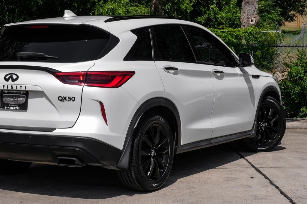 used 2019 INFINITI QX50 car, priced at $21,136