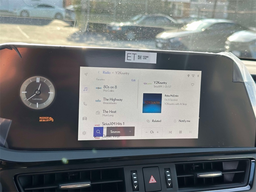 new 2025 Lexus ES car, priced at $47,675