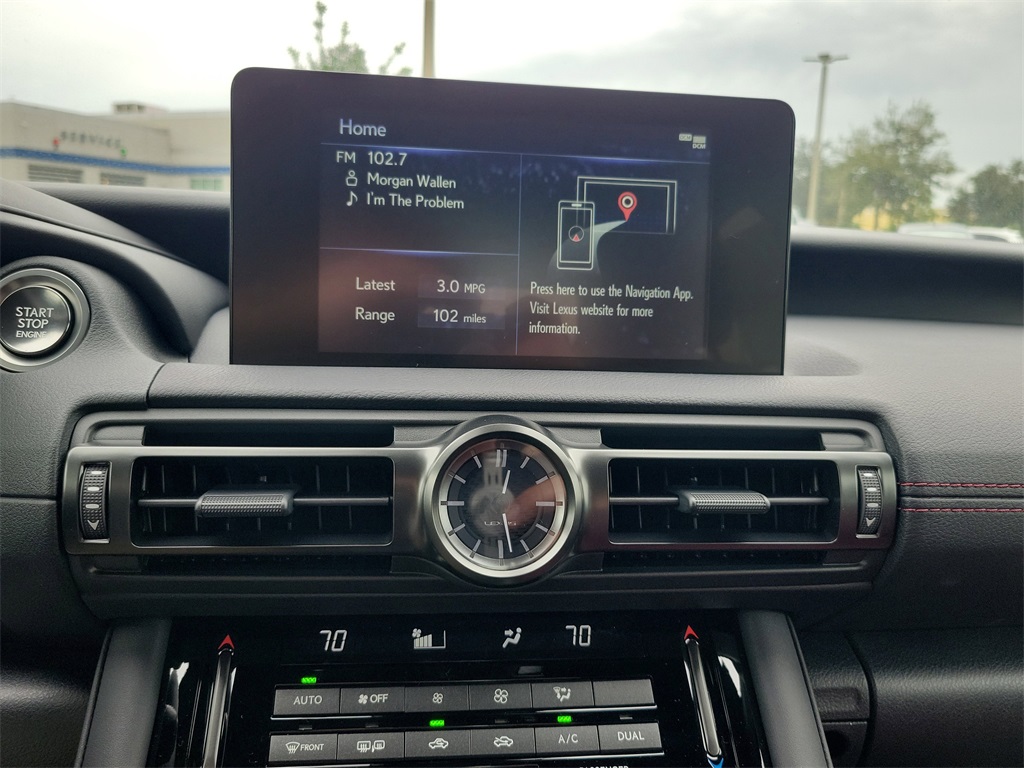 new 2025 Lexus IS car, priced at $46,818