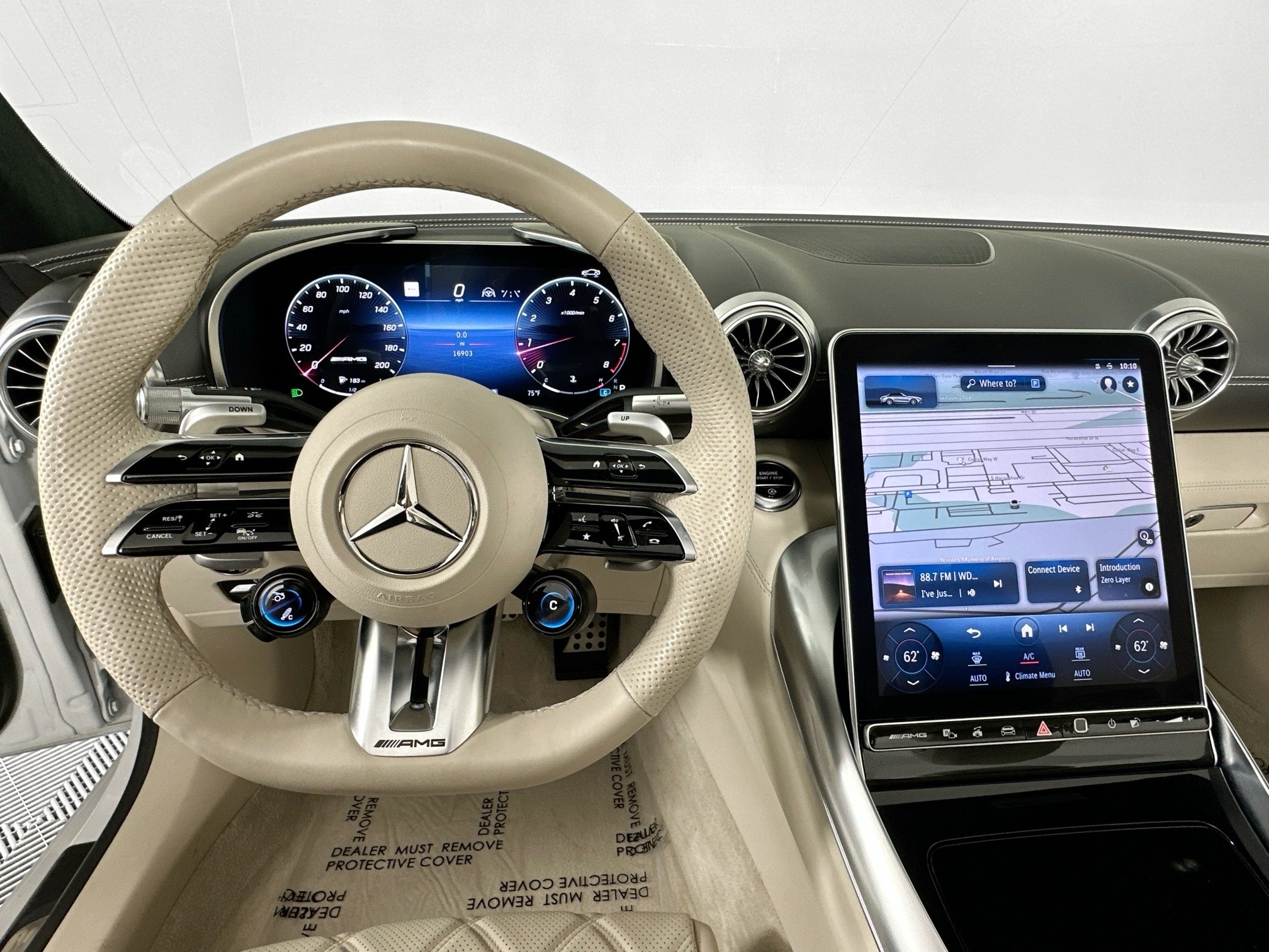 used 2022 Mercedes-Benz SL-Class car, priced at $94,995