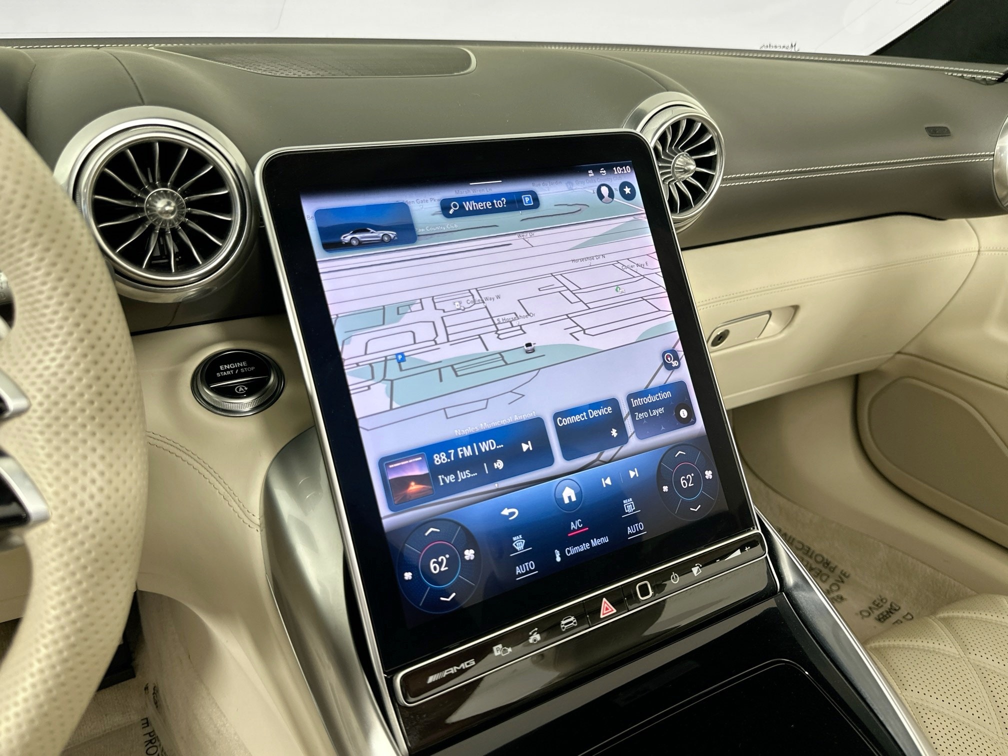 used 2022 Mercedes-Benz SL-Class car, priced at $94,995