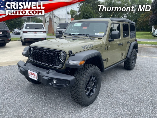 new 2025 Jeep Wrangler car, priced at $38,455