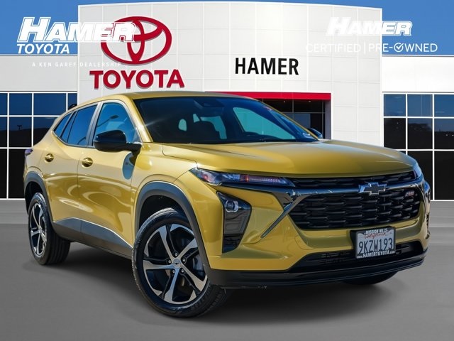 used 2024 Chevrolet Trax car, priced at $21,397