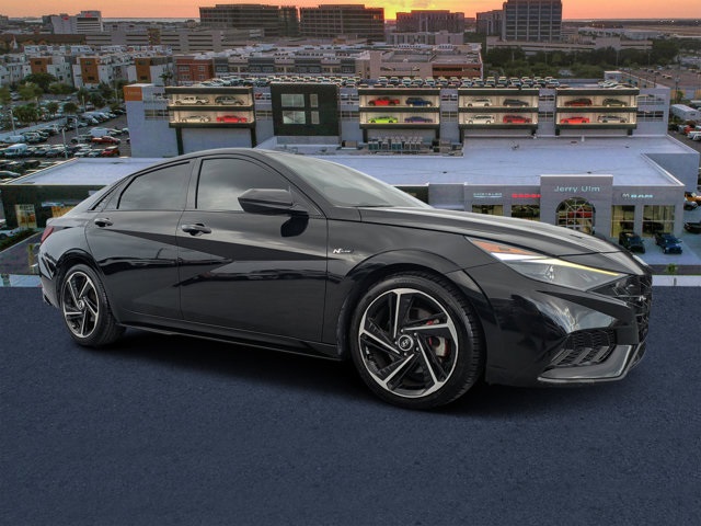 used 2023 Hyundai Elantra car, priced at $17,554