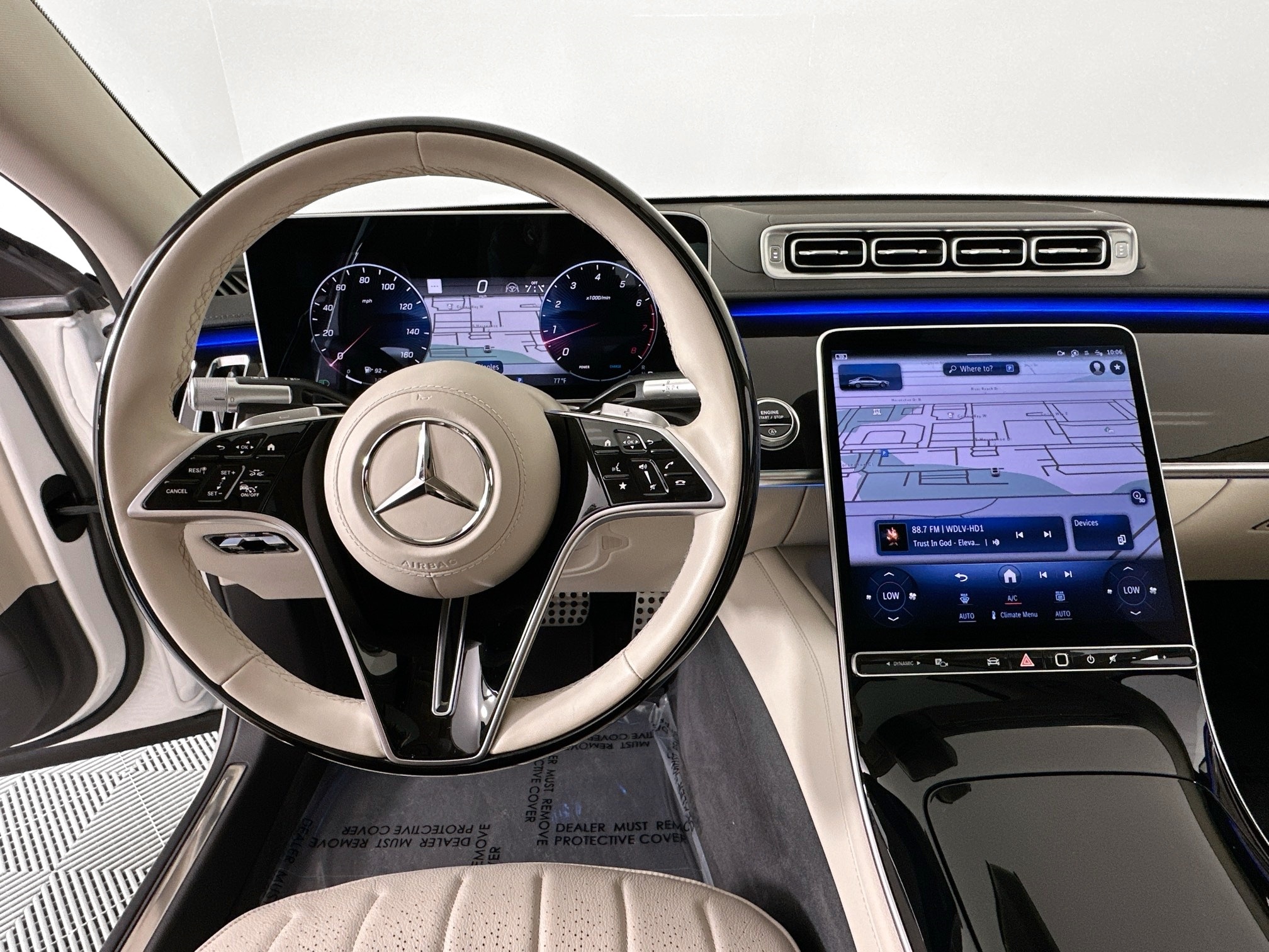 used 2022 Mercedes-Benz S-Class car, priced at $83,999