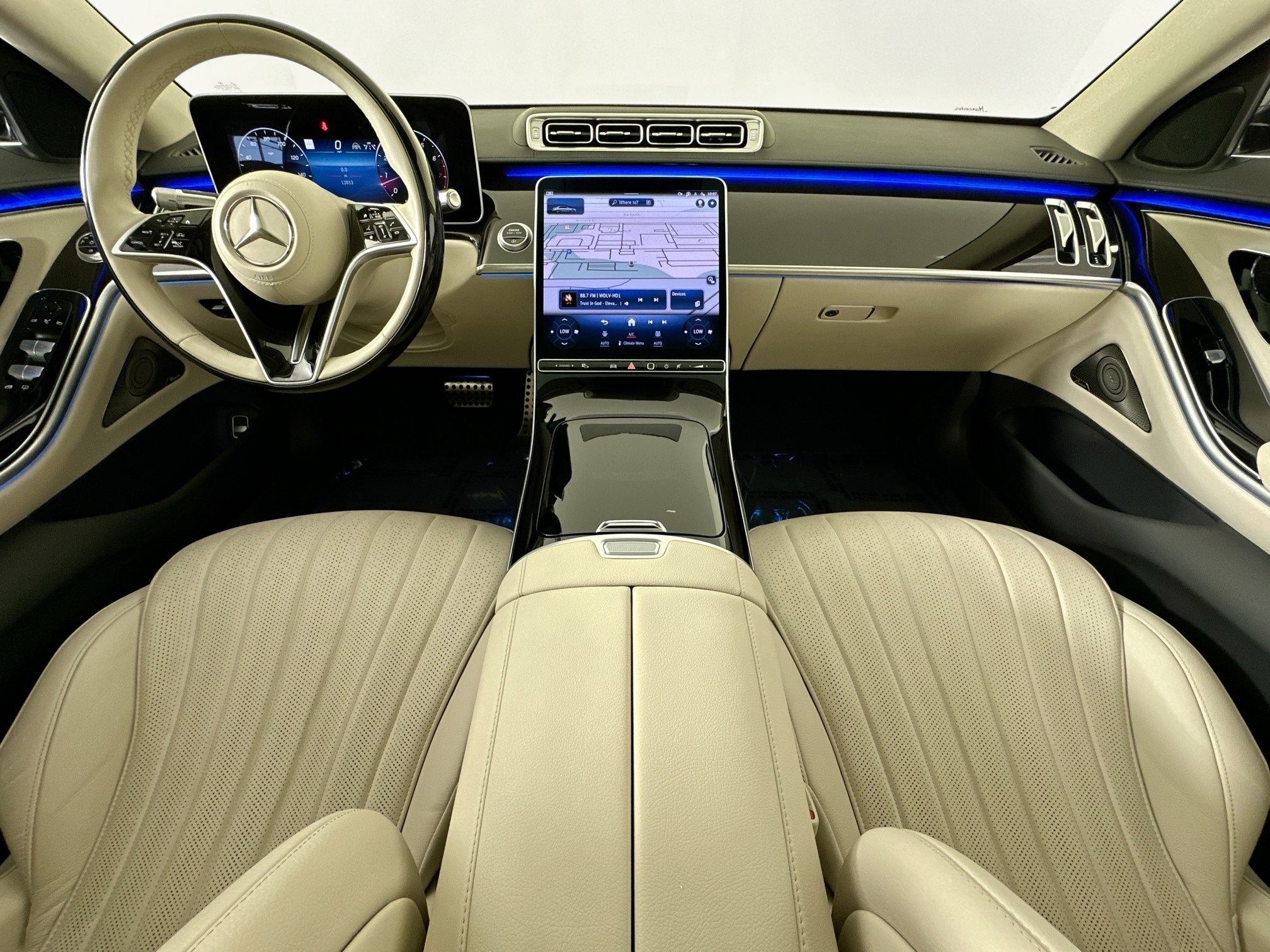used 2022 Mercedes-Benz S-Class car, priced at $83,999