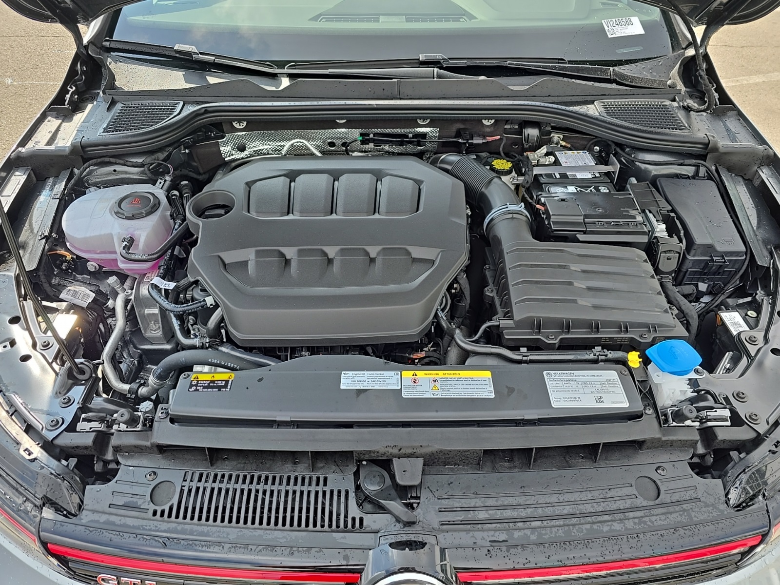 new 2025 Volkswagen Golf GTI car, priced at $40,575