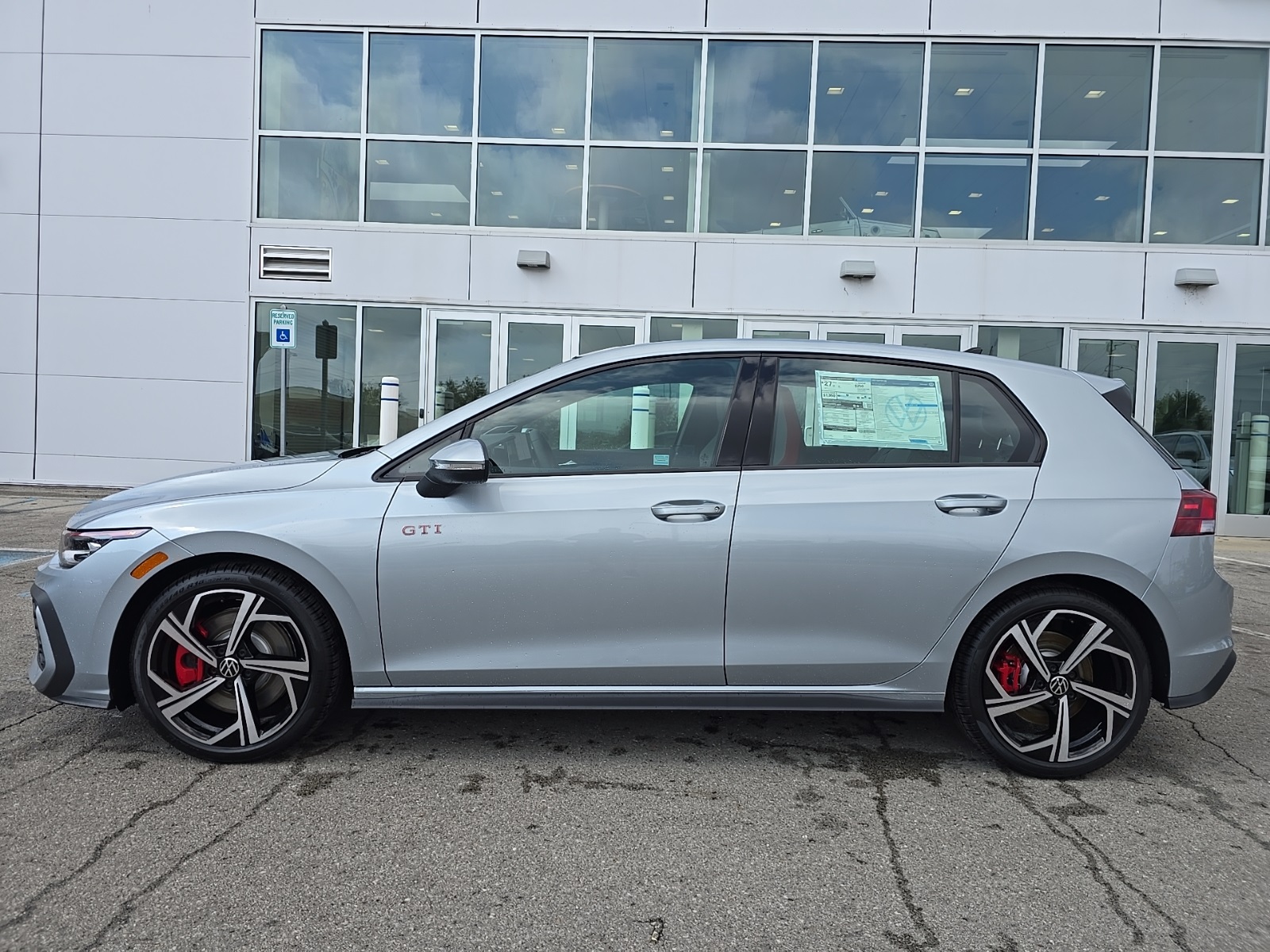 new 2025 Volkswagen Golf GTI car, priced at $40,575