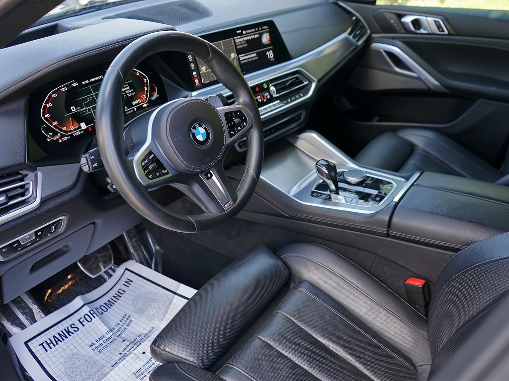 used 2021 BMW X6 car, priced at $45,095