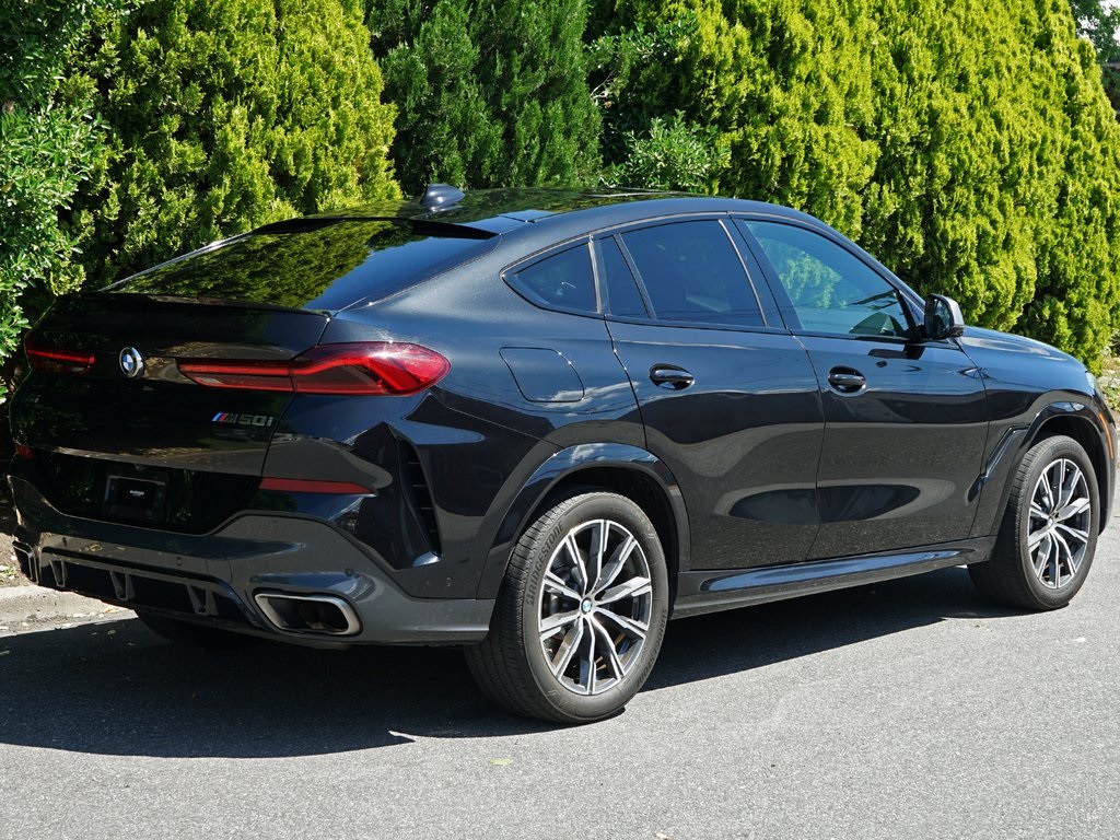 used 2021 BMW X6 car, priced at $45,095