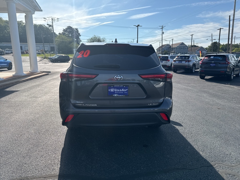 used 2020 Toyota Highlander car, priced at $26,900