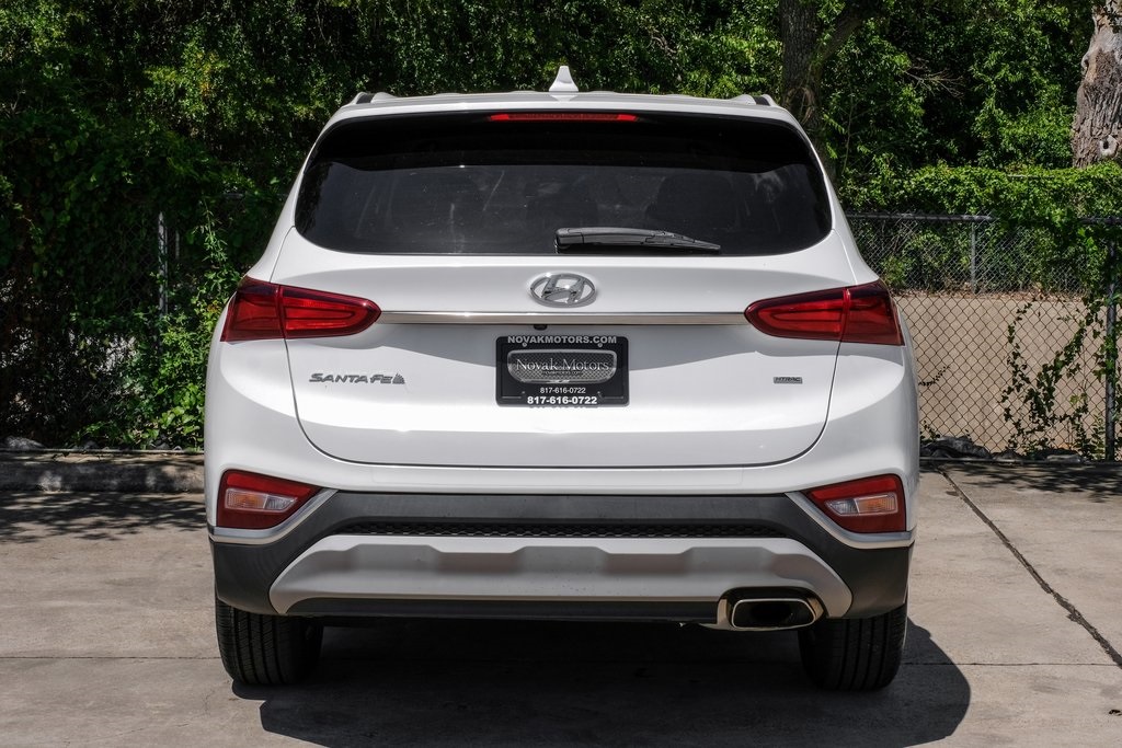 used 2019 Hyundai Santa Fe car, priced at $19,001