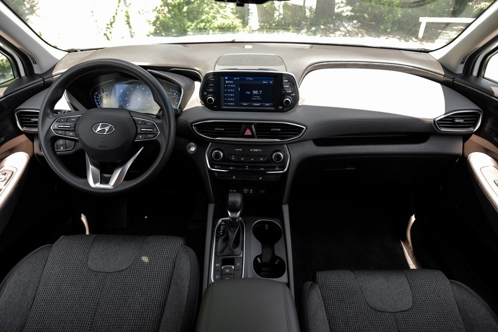 used 2019 Hyundai Santa Fe car, priced at $19,001
