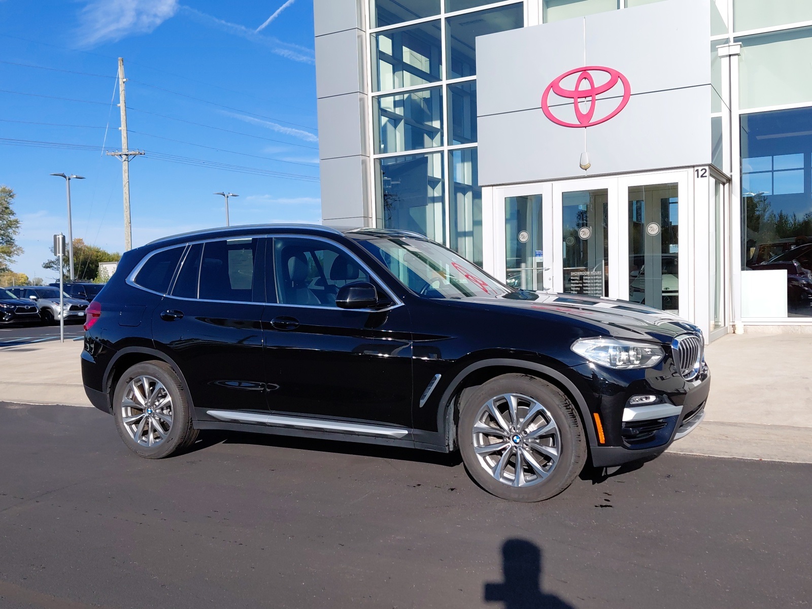 used 2019 BMW X3 car, priced at $13,177