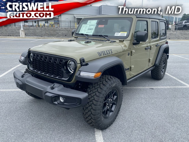 new 2025 Jeep Wrangler car, priced at $43,598