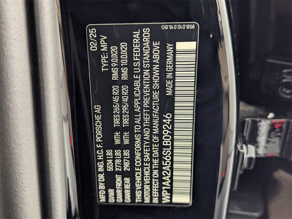 used 2025 Porsche Macan car, priced at $76,095