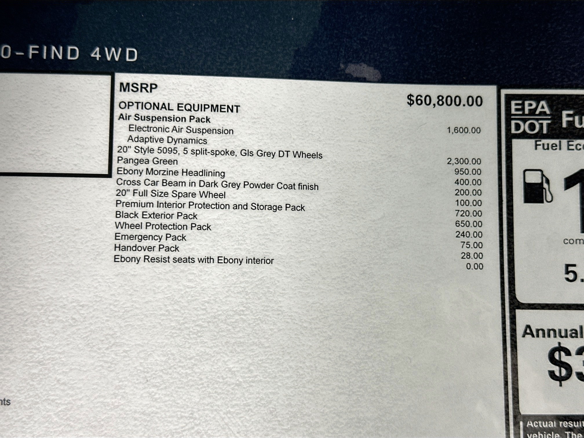 used 2025 Land Rover Defender 110 car, priced at $69,688