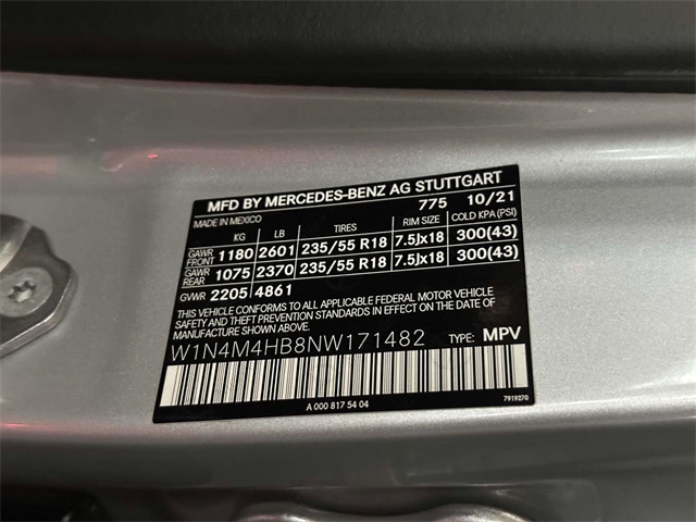 used 2022 Mercedes-Benz GLB car, priced at $34,991