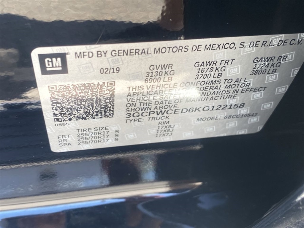 used 2019 Chevrolet Silverado 1500 car, priced at $32,491
