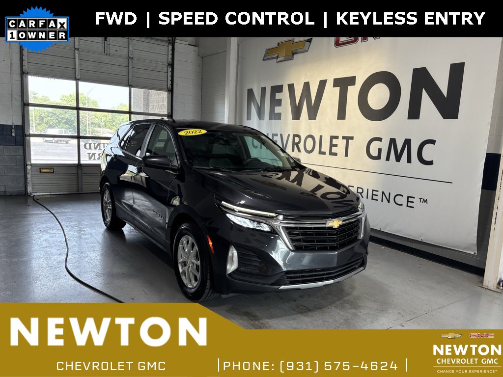 used 2022 Chevrolet Equinox car, priced at $17,487
