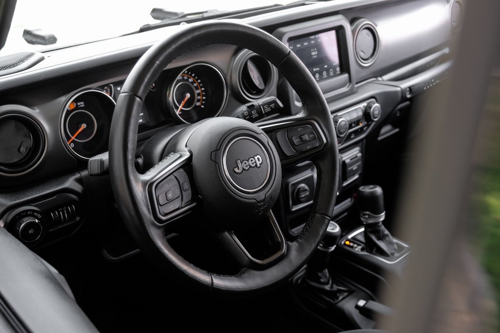 used 2022 Jeep Wrangler car, priced at $32,003