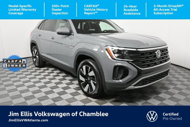 used 2024 Volkswagen Atlas Cross Sport car, priced at $33,000