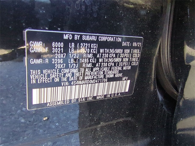 used 2021 Subaru Ascent car, priced at $29,811