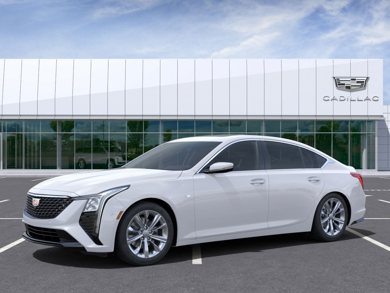 new 2025 Cadillac CT5 car, priced at $48,585