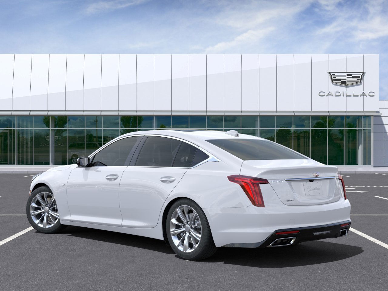 new 2025 Cadillac CT5 car, priced at $48,585