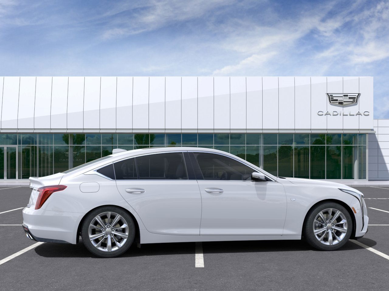 new 2025 Cadillac CT5 car, priced at $48,585