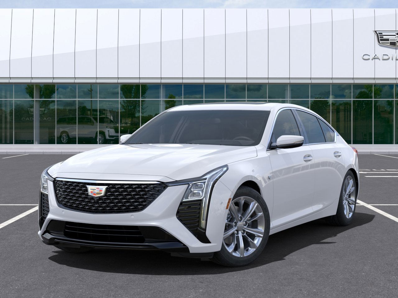 new 2025 Cadillac CT5 car, priced at $48,585
